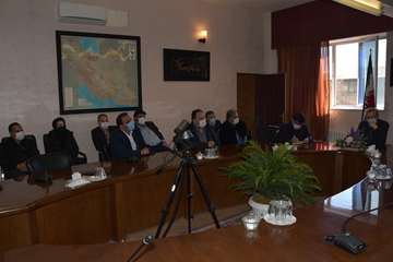 دیدار فرماندار ومسئولین بخش دولتی و خصوصی بینالود با مدیرکل