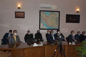 دیدار فرماندار ومسئولین بخش دولتی و خصوصی بینالود با مدیرکل