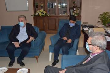 دیدار هیئت مدیره اتحادیه کارخانجات خوراک دام با مدیرکل