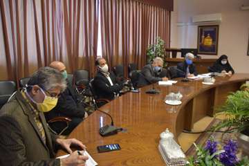 جلسه ارتقاء بهداشتی شیر خام در اداره کل دامپزشکی خراسان رضوی