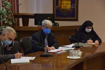 جلسه ارتقاء بهداشتی شیر خام در اداره کل دامپزشکی خراسان رضوی