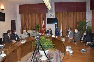 دیدار همکاران بخش دولتی و خصوصی دامپزشکی و اعضاء اتحادیه های وابسته شهرستان نیشابور