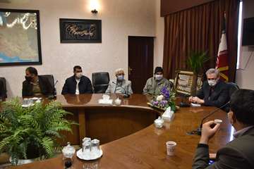 دیدار همکاران بخش دولتی و خصوصی دامپزشکی و اعضاء اتحادیه های وابسته شهرستان نیشابور