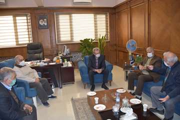 دیدار مجمع بازنشستگتن دامپزشکی خراسان رضوی با مدیرکل