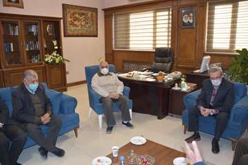 دیدار مجمع بازنشستگتن دامپزشکی خراسان رضوی با مدیرکل