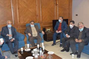 دیدار مجمع بازنشستگتن دامپزشکی خراسان رضوی با مدیرکل