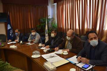 جلسه ستاد آنفلوانزا در اداره کل دامپزشکی خراسان رضوی