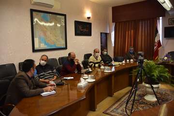 جلسه ستاد آنفلوانزا در اداره کل دامپزشکی خراسان رضوی