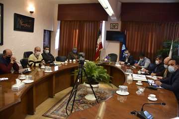 جلسه ستاد آنفلوانزا در اداره کل دامپزشکی خراسان رضوی