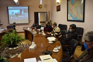 جلسه ستاد آنفلوانزا در اداره کل دامپزشکی خراسان رضوی