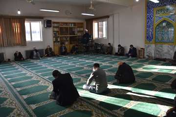 مراسم عزاداری شهادت حضرت فاطمه زهرا سلام الله در اداره کل دامپزشکی خراسان رضوی