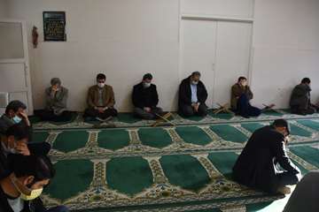 مراسم عزاداری شهادت حضرت فاطمه زهرا سلام الله در اداره کل دامپزشکی خراسان رضوی