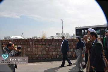 گشت مشترک مدیران دستگاههای اجرایی استان و رئیس سازمان بازرسی استاندر پایانه فرودگاه بین المللی مشهد