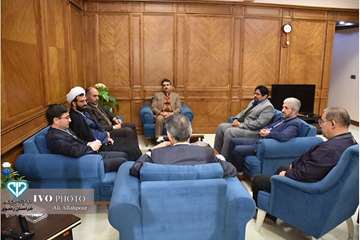  دیدار فرماندار و اعضای شورای شهر جغتای با مدیرکل