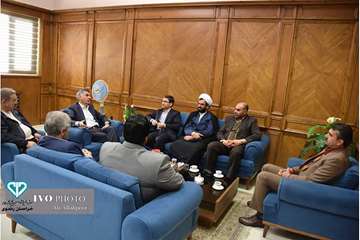  دیدار فرماندار و اعضای شورای شهر جغتای با مدیرکل