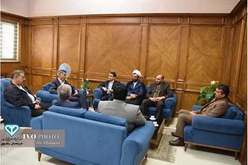  دیدار فرماندار و اعضای شورای شهر جغتای با مدیرکل