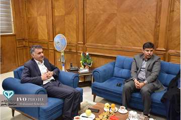  دیدار فرماندار شهرستان باخرز با مدیرکل