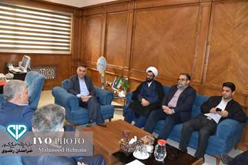 دیدار فرماندار جوین با مدیر کل دامپزشکی استان خراسان رضوی