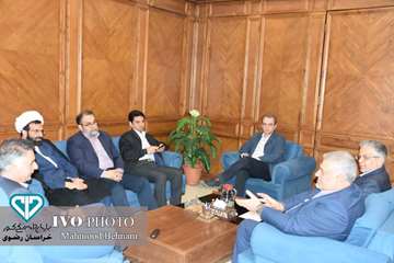دیدار فرماندار جوین با مدیر کل دامپزشکی استان خراسان رضوی
