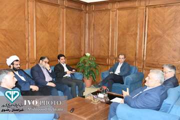 دیدار فرماندار جوین با مدیر کل دامپزشکی استان خراسان رضوی