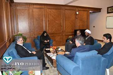 دیدار فرماندار شهرستان کاشمر با مدیرکل دامپزشکی استان خراسان رضوی