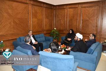 دیدار فرماندار شهرستان کاشمر با مدیرکل دامپزشکی استان خراسان رضوی