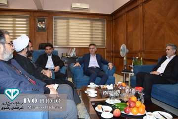 دیدار فرماندار شهرستان کاشمر با مدیرکل دامپزشکی استان خراسان رضوی