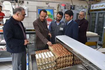 بازدید رییس سازمان دامپزشکی کشور از مراکز عرضه فرآورده های خام دامی در مشهد و دیدار با همکاران گروه 