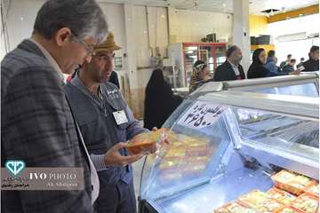 حضور معاون سلامت اداره کل دامپزشکی خراسان رضوی در طرح تشدید نظارت بهداشتی در ایام نوروز