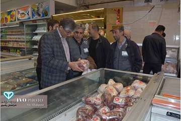 حضور معاون سلامت اداره کل دامپزشکی خراسان رضوی در طرح تشدید نظارت بهداشتی در ایام نوروز