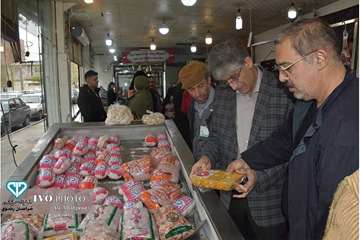 حضور معاون سلامت اداره کل دامپزشکی خراسان رضوی در طرح تشدید نظارت بهداشتی در ایام نوروز
