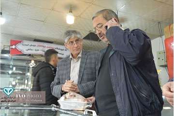 حضور معاون سلامت اداره کل دامپزشکی خراسان رضوی در طرح تشدید نظارت بهداشتی در ایام نوروز