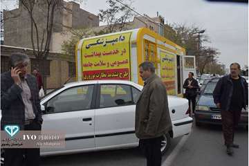 حضور معاون سلامت اداره کل دامپزشکی خراسان رضوی در طرح تشدید نظارت بهداشتی در ایام نوروز