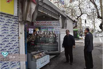 نظارت عالیه بهداشتی در روز طبیعت از فروشگاههای اول گاز توسط معاون سلامت اداره کل دامپزشکی