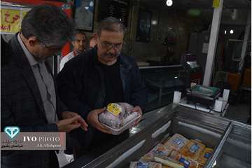  نظارت عالیه بهداشتی در روز طبیعت از فروشگاههای اول گاز توسط معاون سلامت اداره کل دامپزشکی