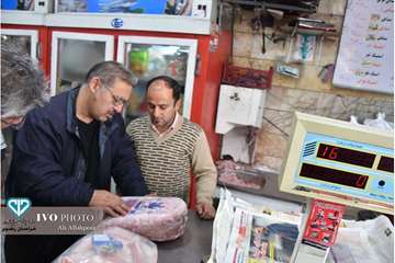  نظارت عالیه بهداشتی در روز طبیعت از فروشگاههای اول گاز توسط معاون سلامت اداره کل دامپزشکی