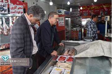  نظارت عالیه بهداشتی در روز طبیعت از فروشگاههای اول گاز توسط معاون سلامت اداره کل دامپزشکی