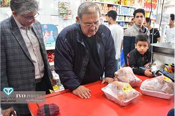  نظارت عالیه بهداشتی در روز طبیعت از فروشگاههای اول گاز توسط معاون سلامت اداره کل دامپزشکی