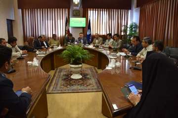 جلسه هماهنگی فعالیت های عید سعید  قربان با محوریت پدافندغیرعامل با حضور مدیر کل پدافند غیرعامل استان