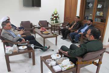 دید و بازدید نوروزی مدیر کل دامپزشکی خراسان رضوی با فرمانده سپاه 