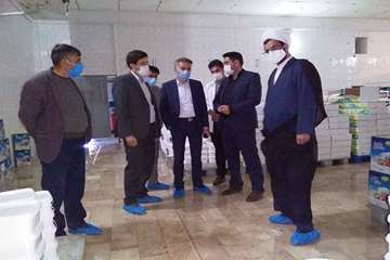 بازدید مدیر کل دامپزشکی استان از کارخانه فرآورده های لبنی کردیان باخرز