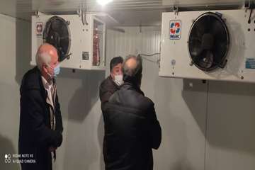 افتتاح سردخانه جدید اداره کل دامپزشکی خراسان رضویا مساعدت سازمان مدیریت و برنامه ریزی استان