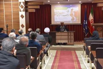 مراسم بزرگداشت دهه فجر و بزرگداشت چهلمین روز شهادت سردار سلیمانی