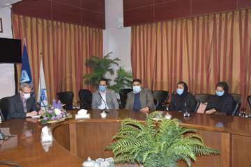 دیدار همکاران بخش دولتی و خصوصی دامپزشکی و اعضاء اتحادیه های وابسته شهرستان نیشابور