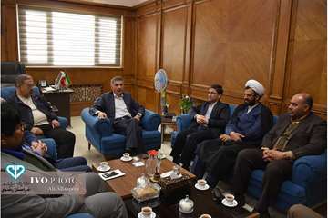  دیدار فرماندار و اعضای شورای شهر جغتای با مدیرکل