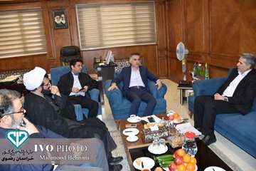 دیدار فرماندار شهرستان کاشمر با مدیرکل دامپزشکی استان خراسان رضوی