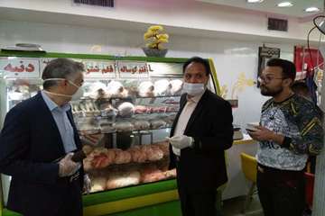 بازدید سرزده مدیر کل دامپزشکی استان از نحوه فعالیت گروه های نظارتی شبکه دامپزشکی مشهد در آخرین روز س