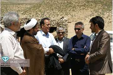 بازدید مدیر کل دامپزشکی استان در معیت نمایندگان مشهد و کلات از مناطق عشایری شهرستان کلات در روز جمعه