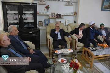 بازدید مدیرکل از همکاران بازنشسته دامپزشکی