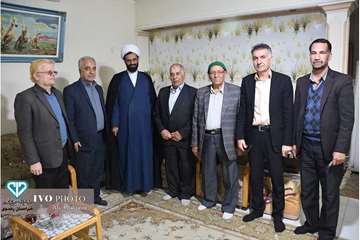 بازدید مدیرکل از همکاران بازنشسته دامپزشکی